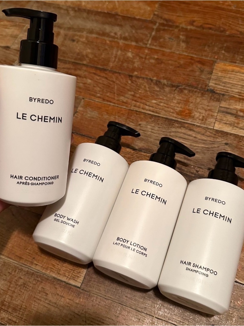Byredo “Le Chemin” 4 piece *bundle - body wash, Lotion, shampoo, Conditioner - Picture 2 of 3